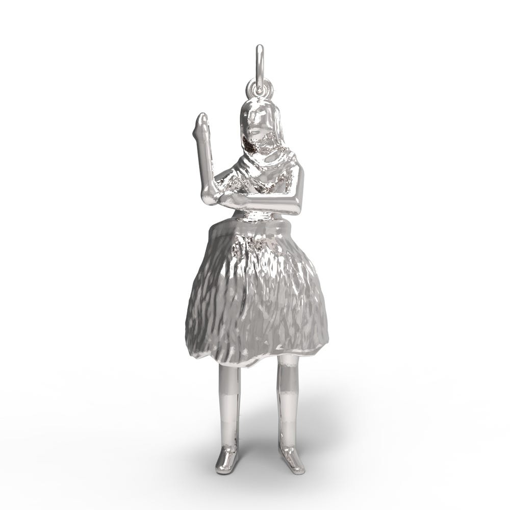 Hula Dancer Charm