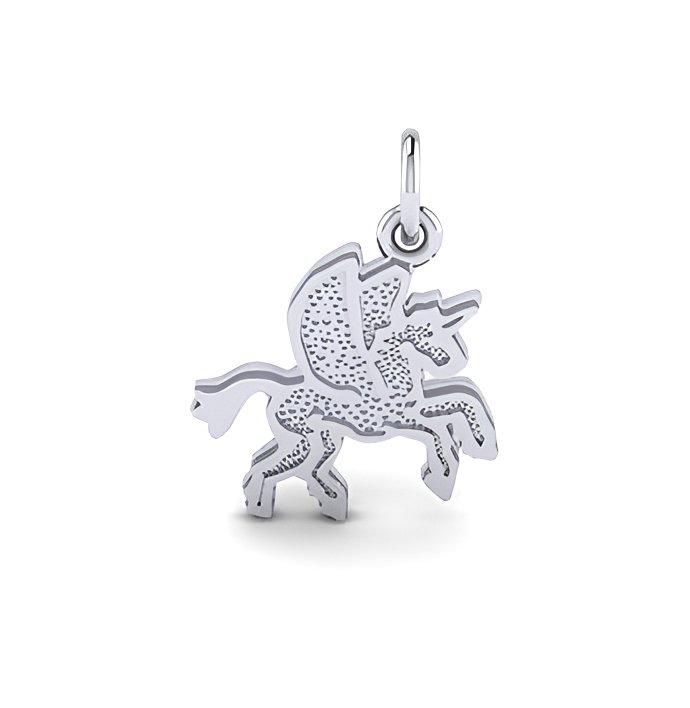 Flat Pegasus Charm