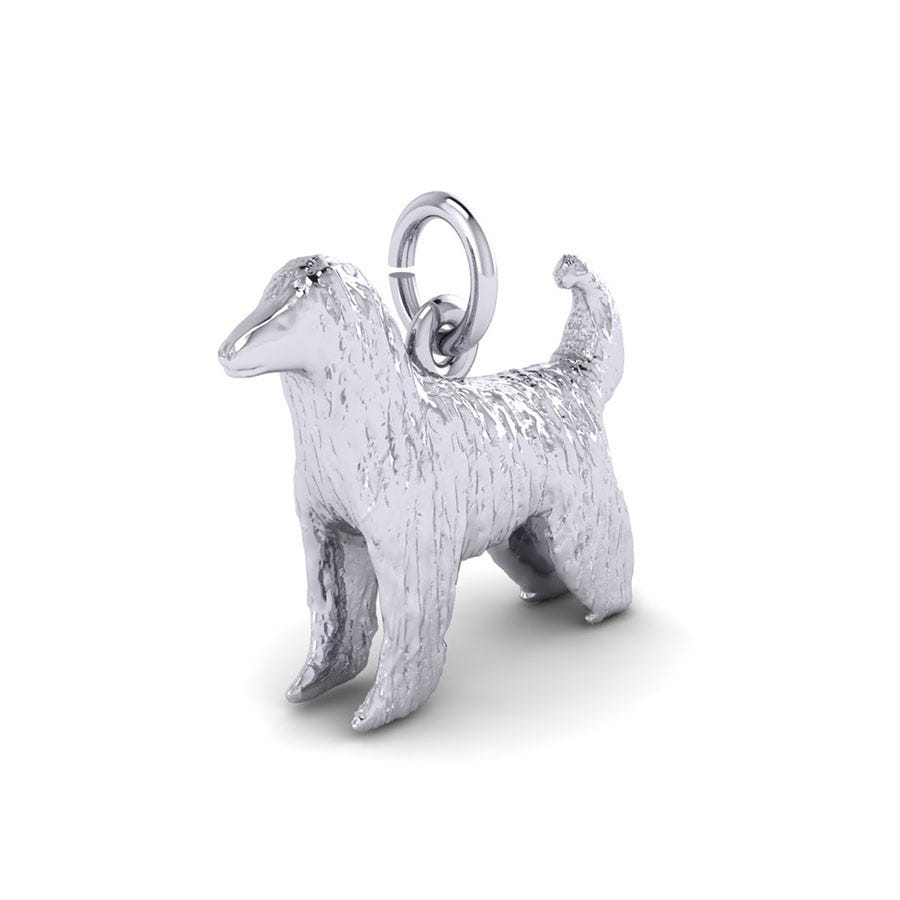Afghan Dog Charm