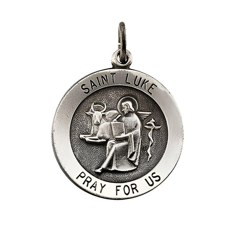 Saint Luke Religious Medal