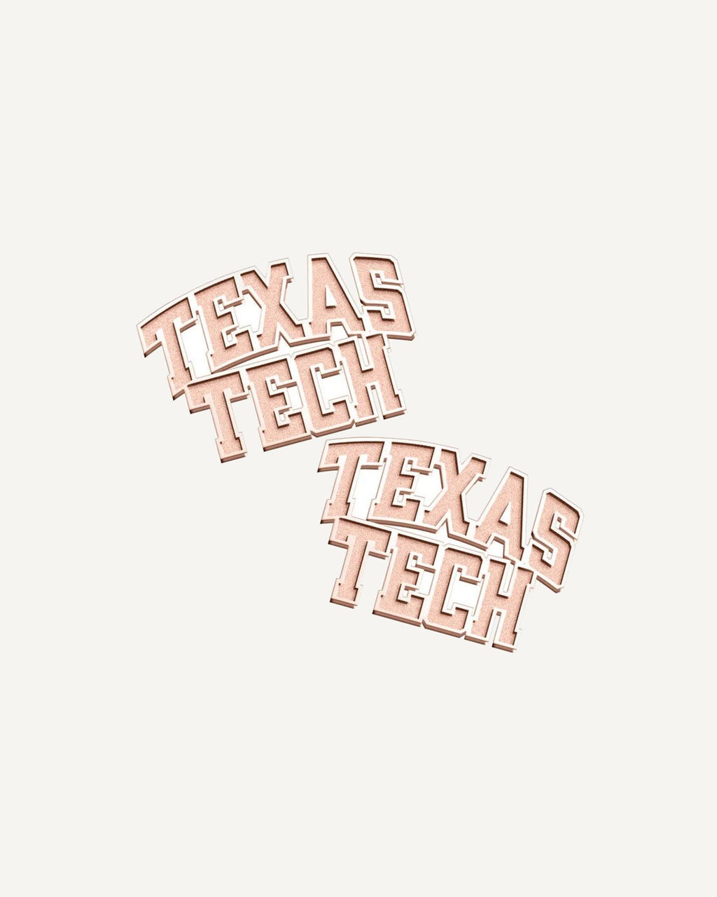 Texas Tech Block Cuff Links