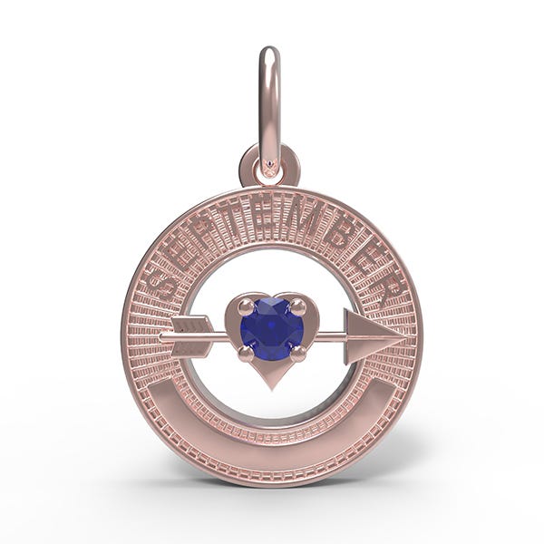September Love Birthstone Charm
