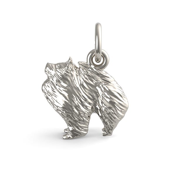 Pomeranian Dog Charm