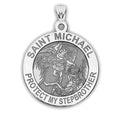 Saint Michael - Protect My StepBrother - Religious Medal  "EXCLUSIVE"