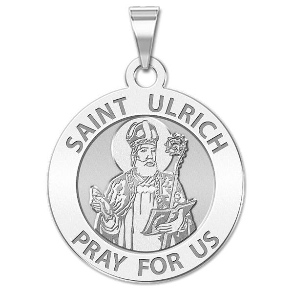 Saint Ulrich Religious Medal "EXCLUSIVE"
