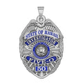 Personalized Hawaii FIVE-O Police Badge with Your Rank and Number