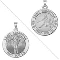 Baseball - Saint Sebastian Doubledside Sports Religious Medal "EXCLUSIVE"