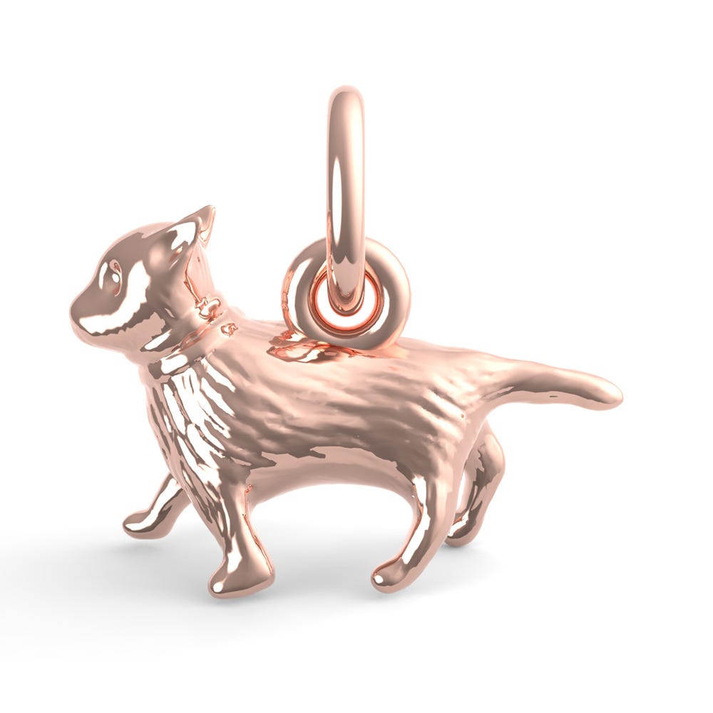Walking Cat Accent Charm
