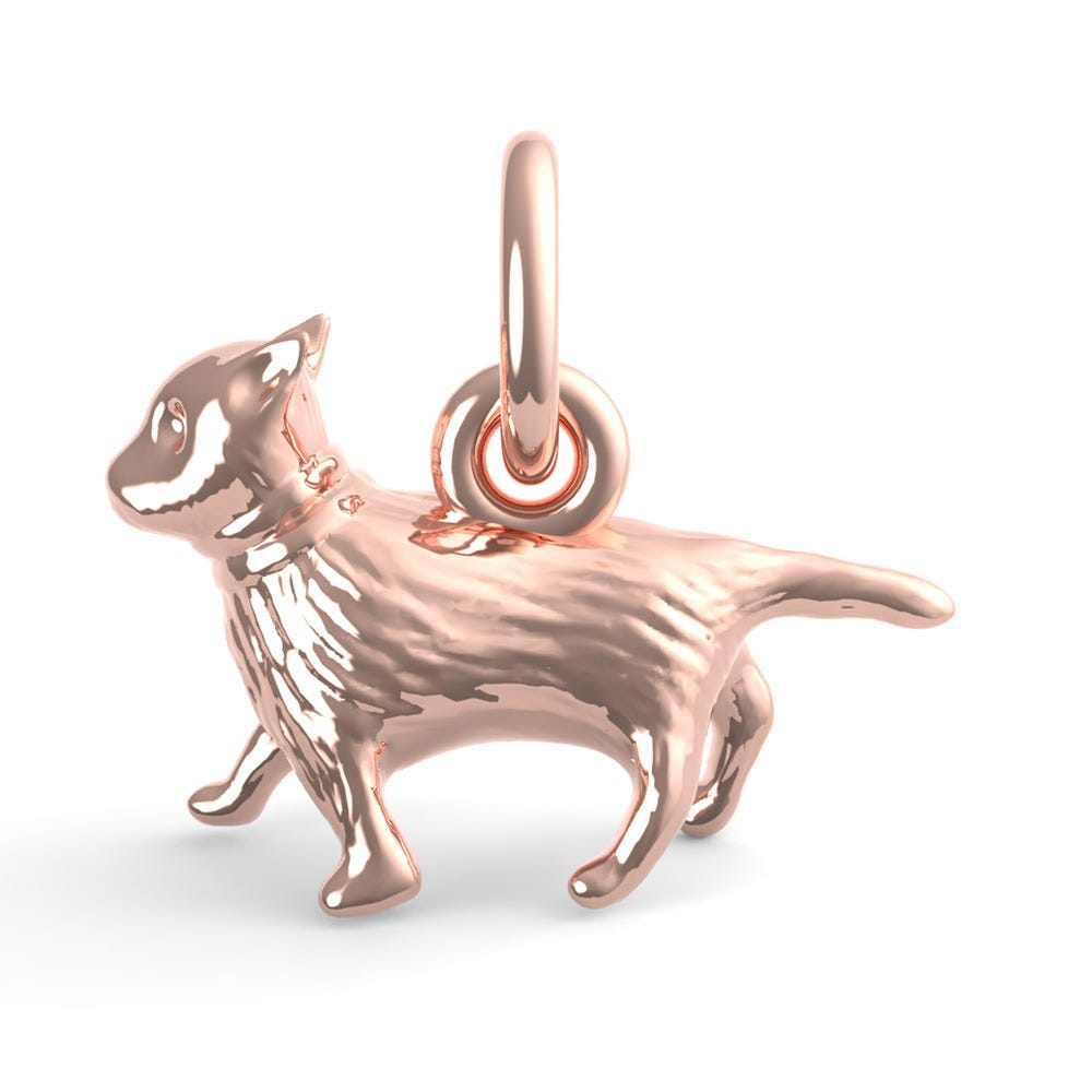 Walking Cat Accent Charm