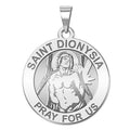 Saint Dionysia Round Religious Medal "EXCLUSIVE"