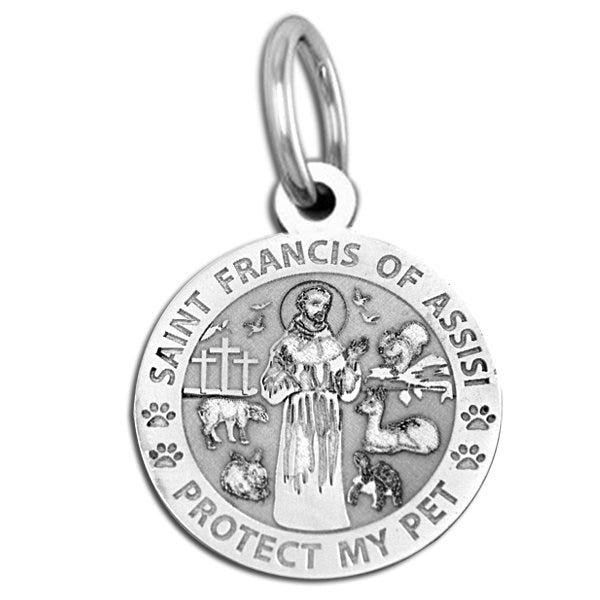 Saint Francis of Assisi - "Protect My Pet" Pet Tag
