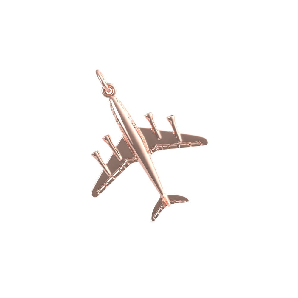 747 Jumbo Jet Charm