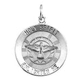 14K Gold Holy Spirit Religious Medal
