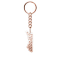 University of Utah Swoop Keychain