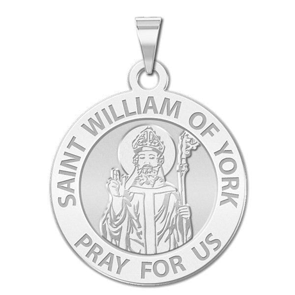 Saint William of York Religious Medal