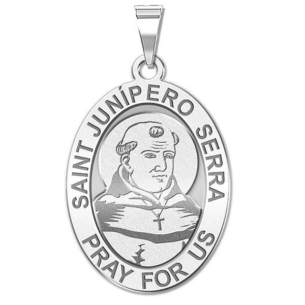 Saint Junipero Serra Oval Medal "EXCLUSIVE"