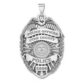 Personalized Utah Police Badge with Your Rank, Number & Department