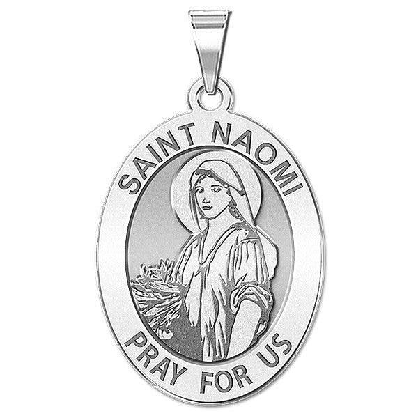 Saint Naomi OVAL Religious Medal  "EXCLUSIVE"