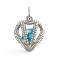 Embraced with Love March Stone Charm(8350-003)