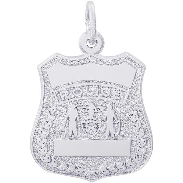 Police Badge Engravable
