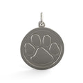 Large Paw Print Charm