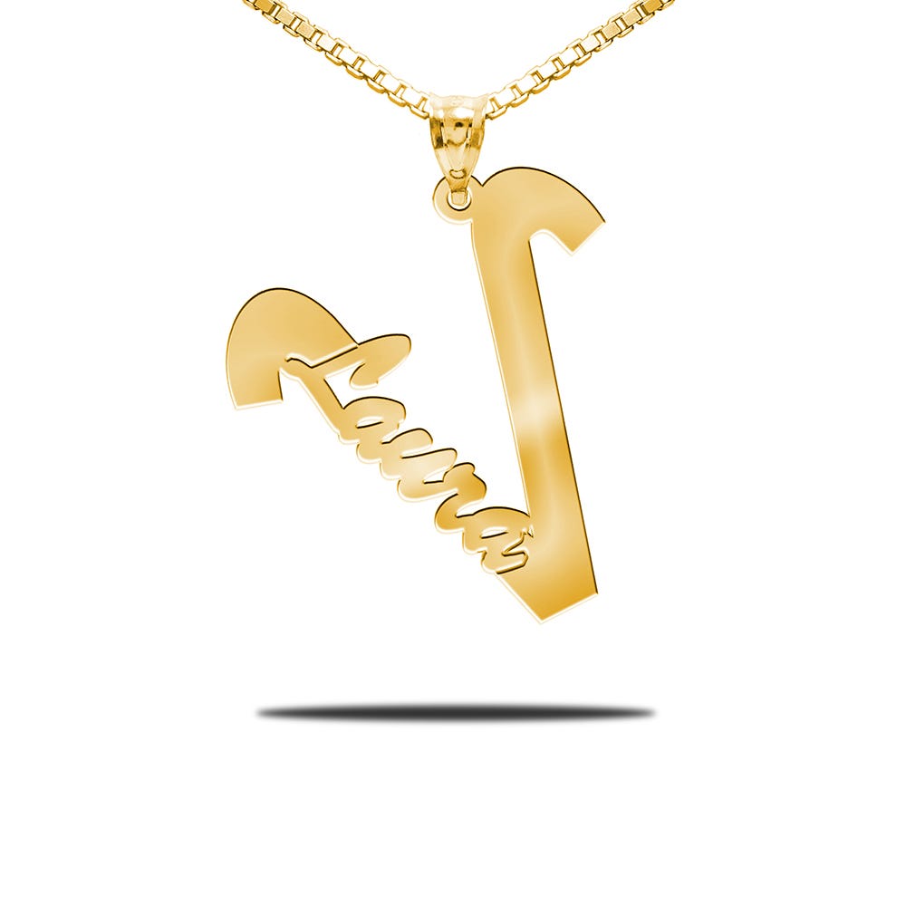 Personalized Horoscope Signs Name Necklace