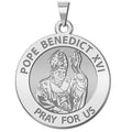 Pope Benedict XVI Round Religious Medal "EXCLUSIVE"