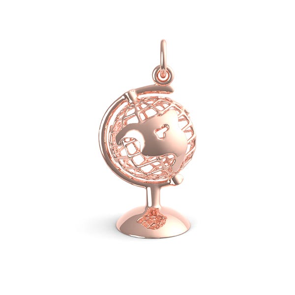 Base Globe Charm(8334)