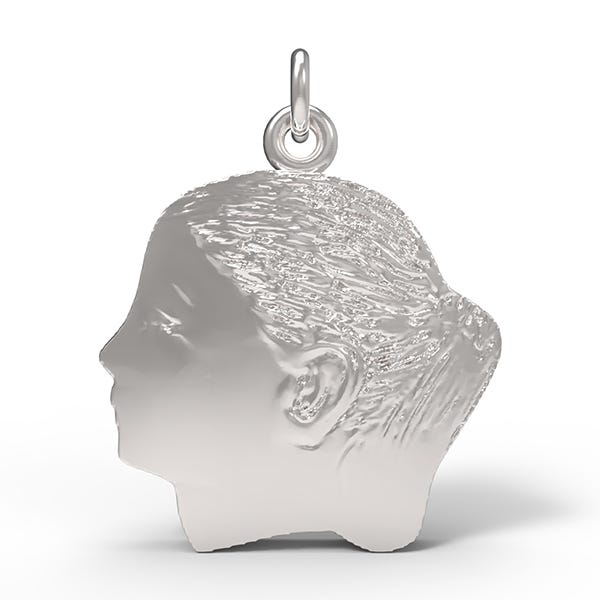 Girls Head Charm(0514)