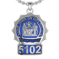 Personalized Detective Badge with Your Number & Department