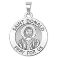 Saint Donald Round Religious Medal
