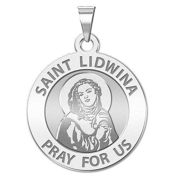 Saint Lidwina Religious Medal