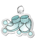 Baby Shoes - Boy Charm