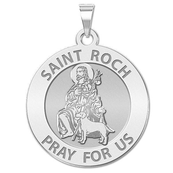 Saint Roch Religious Medal