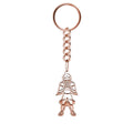 Swoop the Red-Tailed Hawk Keychain