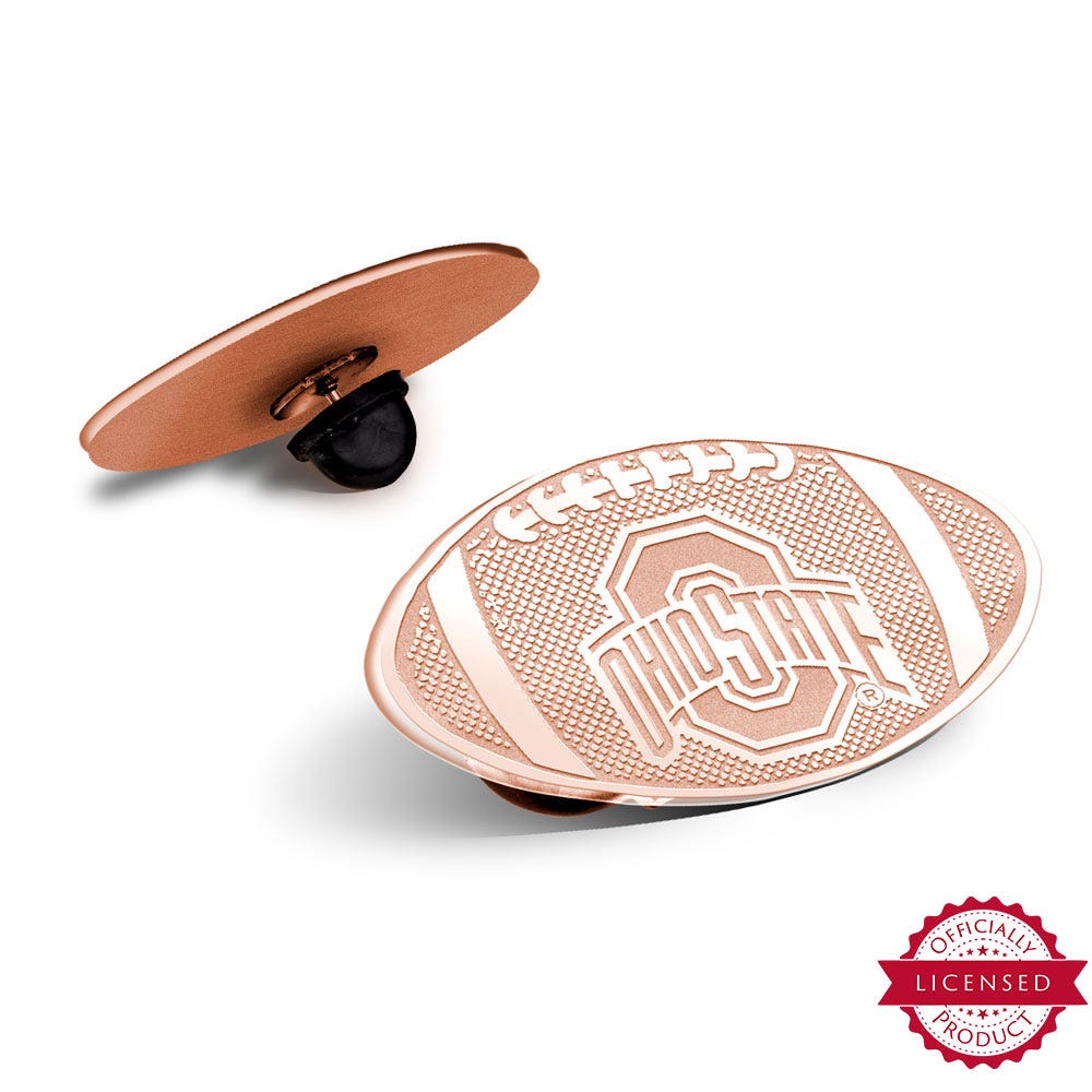Ohio State University Football Logo Pin