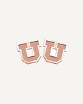 Pair of University of Utah Big U Cuff Links