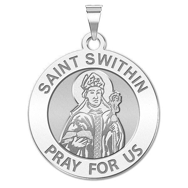 Saint Swithin Religious Medal "EXCLUSIVE"