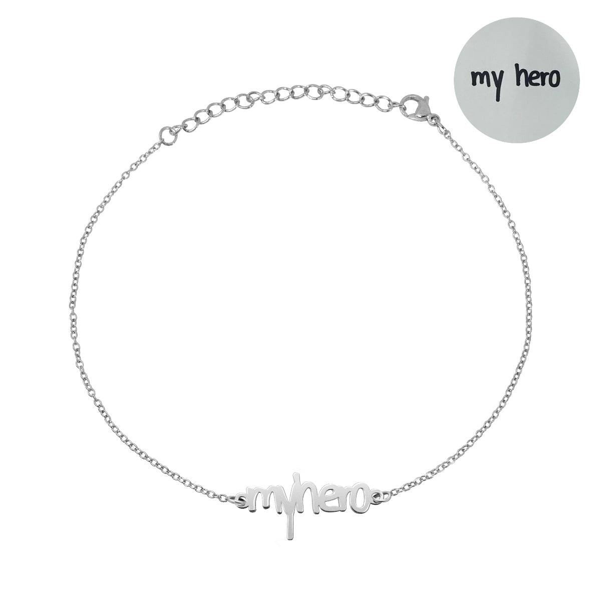 Personalized Sterling Silver Handwriting Bracelet