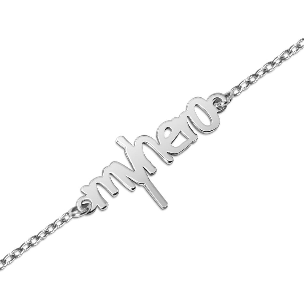 Personalized Sterling Silver Handwriting Bracelet