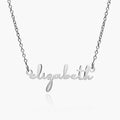 Simple Elegance Script Name Necklace with Chain Included
