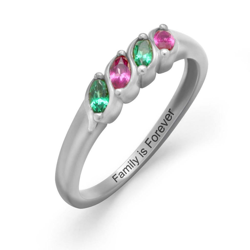 Marquise Mother's Ring