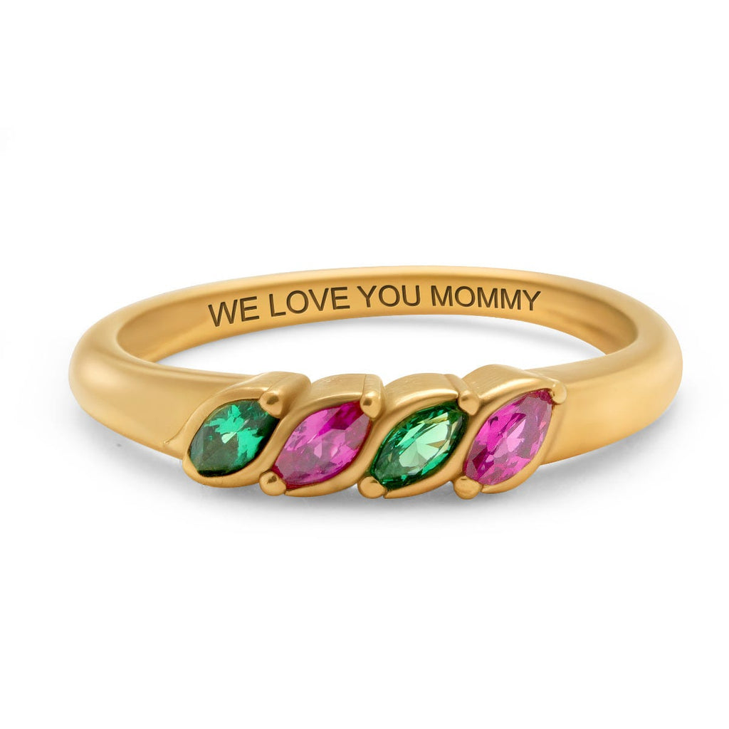 Marquise Mother's Ring