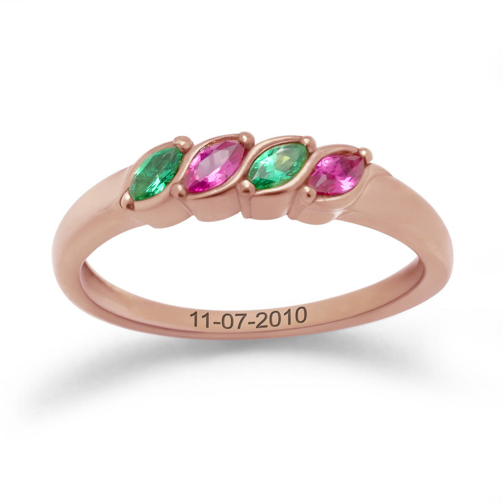 Marquise Mother's Ring