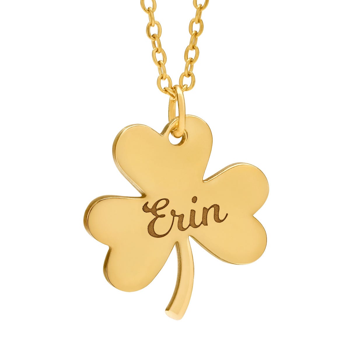Shamrock With Script Name