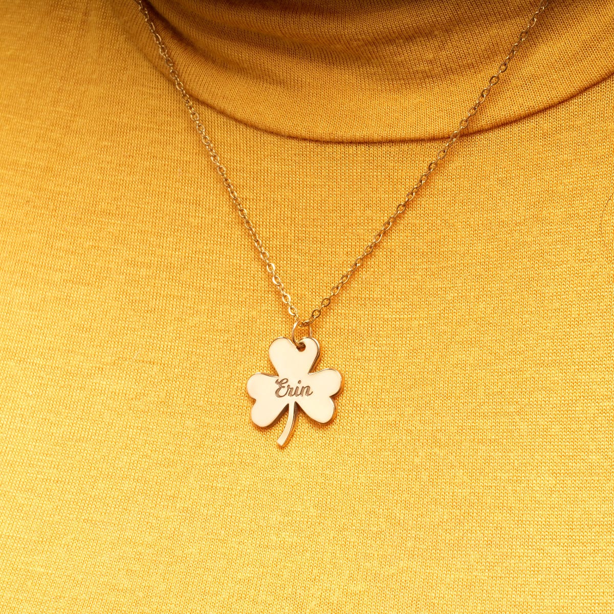 Shamrock With Script Name