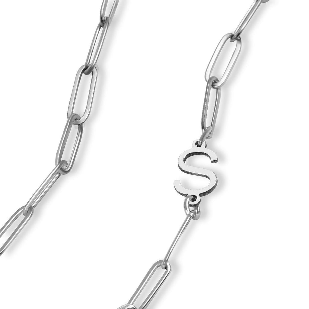Paper Clip Chain With Initial