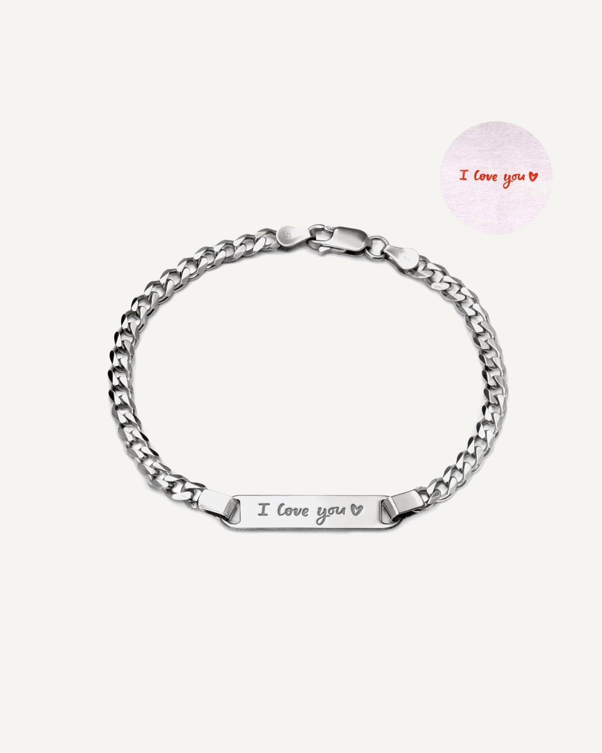 Personalized Handwriting ID Bracelet