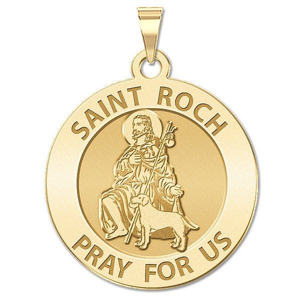 Saint Roch Religious Medal