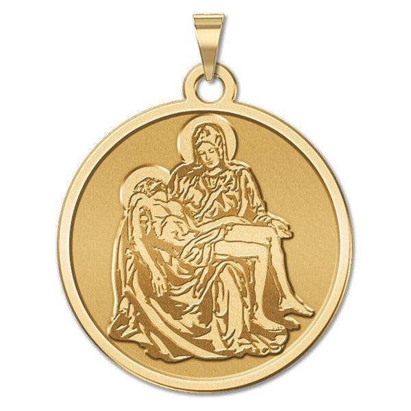 La Pieta Religious Medal "EXCLUSIVE"